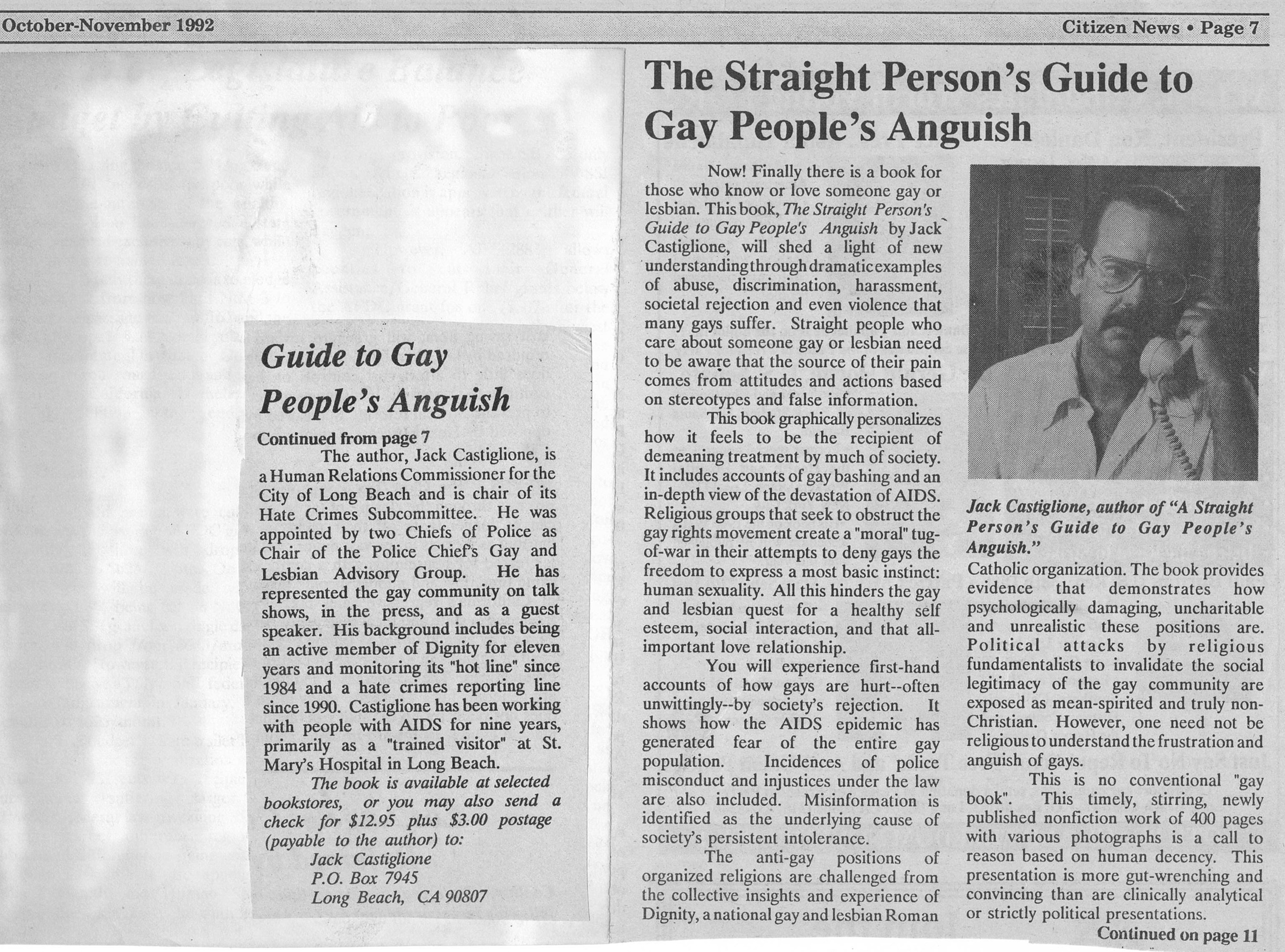 enola newspaper Article gay